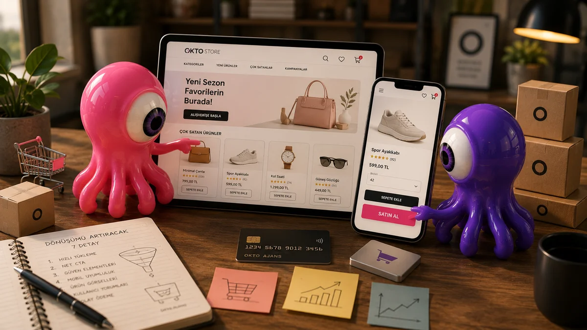 E-Ticaret Sitenizin Dönüşüm Oranını Artıracak 7 Detay